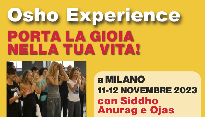 Osho Experience a MIlano