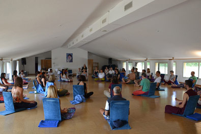 The hall